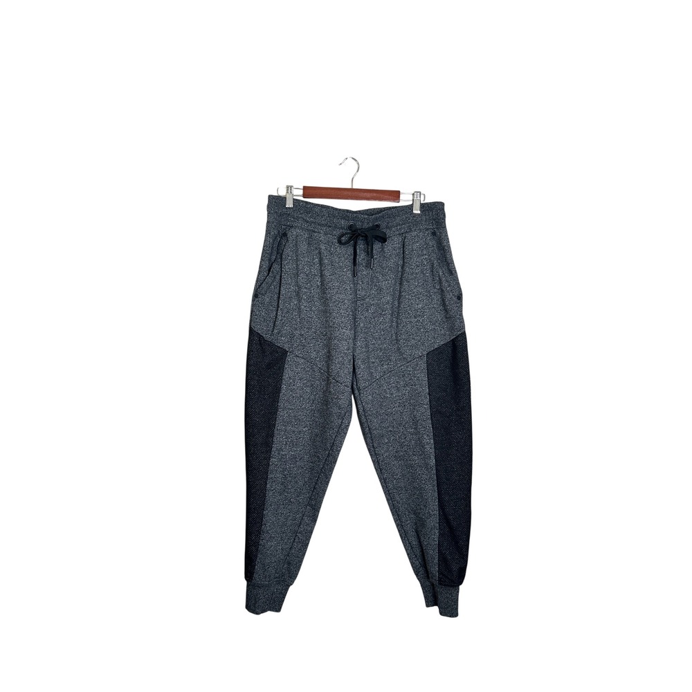 CSG Men's Active Mesh Joggers - Gray/Black - Size 2XL